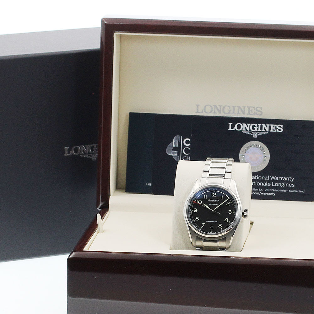 LONGINES Spirit L3.410.4.53.6 Date black Dial Automatic Men's Watch_943559