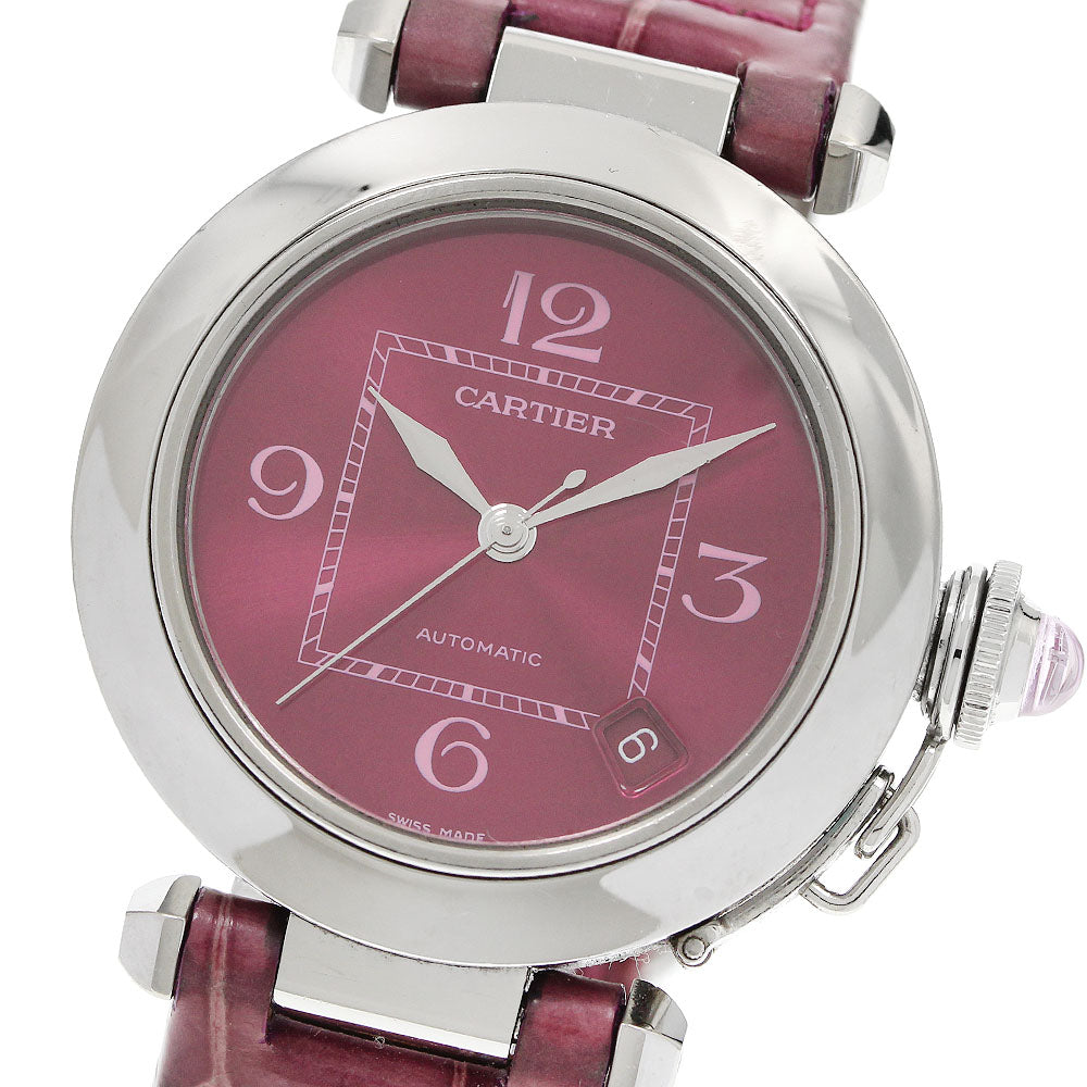 CARTIER Pasha C 2005 Christmas Limited W3108299 Date purple Dial Automatic Boy's Watch_943566