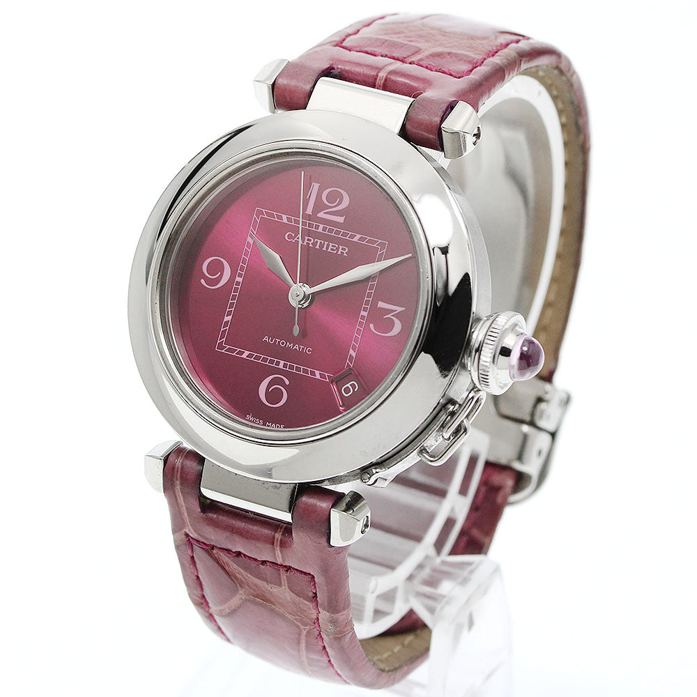 CARTIER Pasha C 2005 Christmas Limited W3108299 Date purple Dial Automatic Boy's Watch_943566