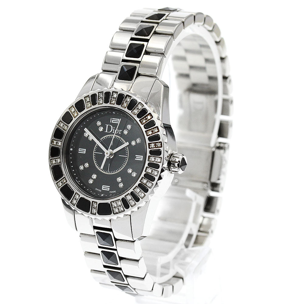 Dior crystal CD112116 Diamond bezel 16P diamond Quartz Ladies Watch_943573