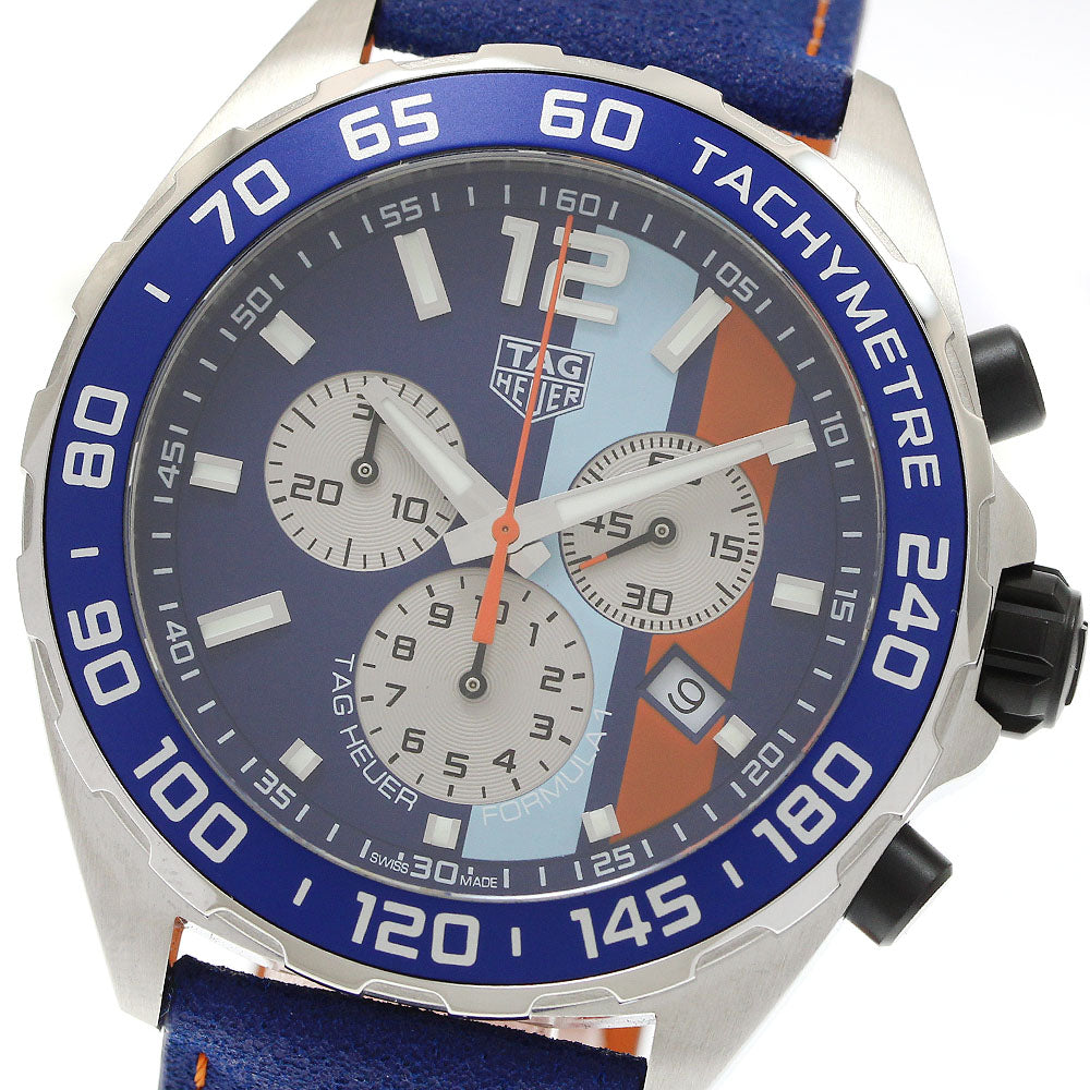 TAG HEUER Gulf Formula 1 CAZ101N.FC8243 Chronograph Quartz Men's Watch_943574