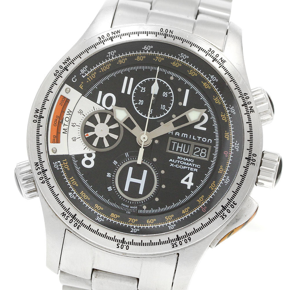 HAMILTON Khaki X Copter H766160/H76616133 Day-Date Automatic Men's Watch_943578