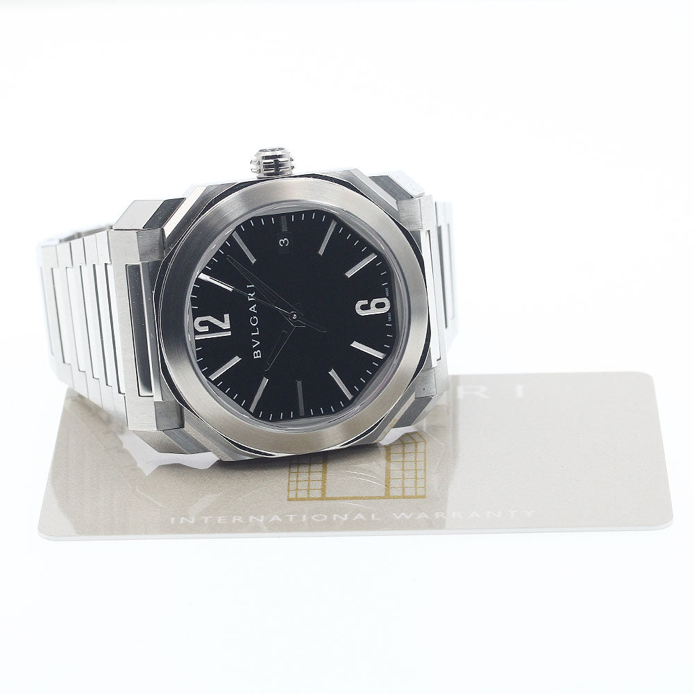 BVLGARI Octo Solo Tempo BGO38S Date black Dial Automatic Men's Watch_943580