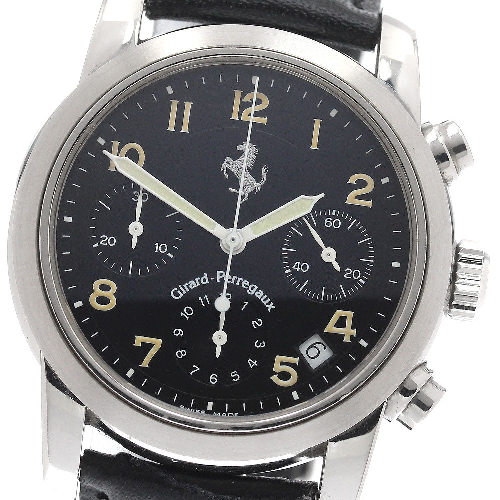 GIRARD PERREGAUX Ferrari 8020 Chronograph Date black Dial Automatic Men's_943603