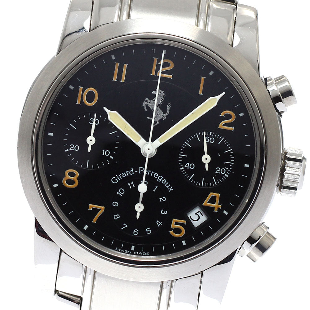 GIRARD PERREGAUX Ferrari 8020 Chronograph Date black Dial Automatic Men's_943604