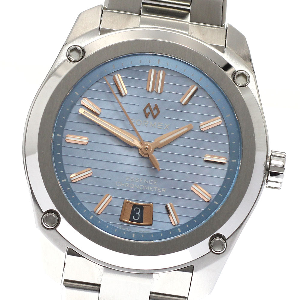 FORMEX Essence 39 Mother of Sky 0333.1.6603 Date Blue shell Dial Automatic Men's Watch_943606