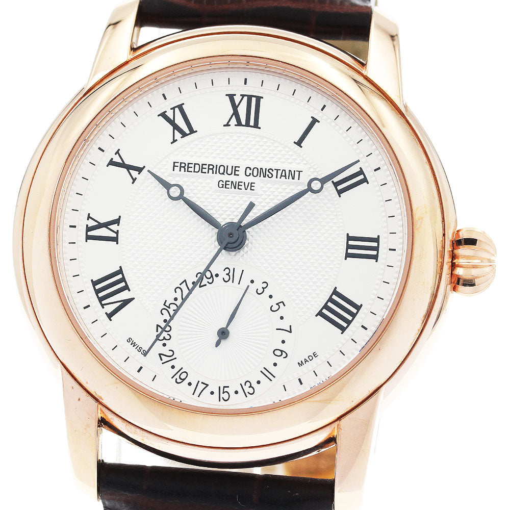 FREDERIQUE CONSTANT Classic manufacture FC-710MC4H4 Date Silver Dial Automatic Men's Watch_943611