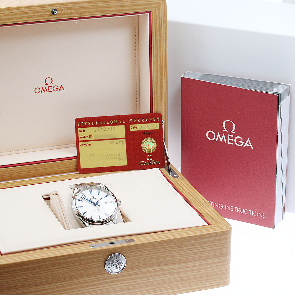 OMEGA Seamaster Aqua Terra Coaxial 2502.33 Date Automatic Men's Watch_943613
