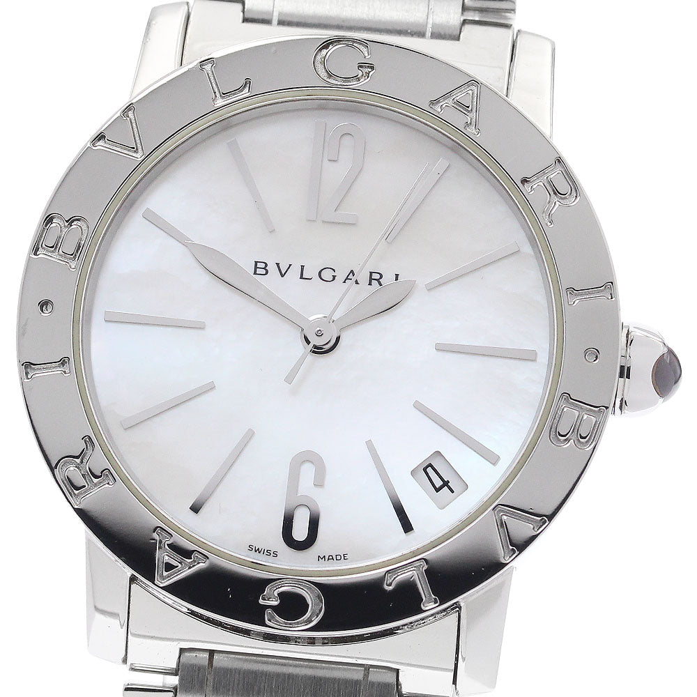 BVLGARI BVLGARIBVLGARI BBL33S Date White shell Dial Automatic Boy's Watch_943625