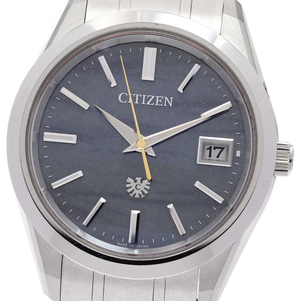 CITIZEN The citizen AQ4100-65L Indigo dyed washi paper dial Solar Powered_943664