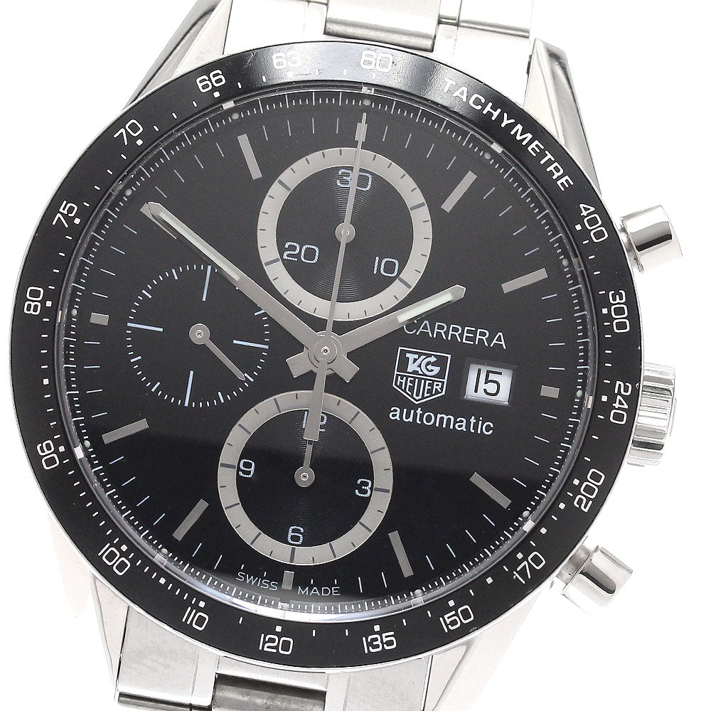 TAG HEUER Carrera CV2010 Chronograph Black Dial Automatic Men's Watch_943683
