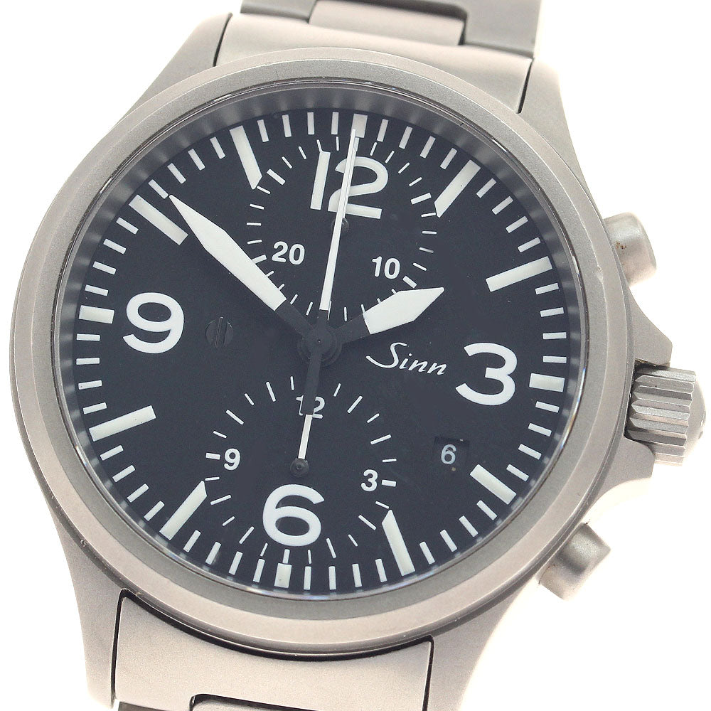 Sinn 756 Date Chronograph black Dial Automatic Men's Watch_943694