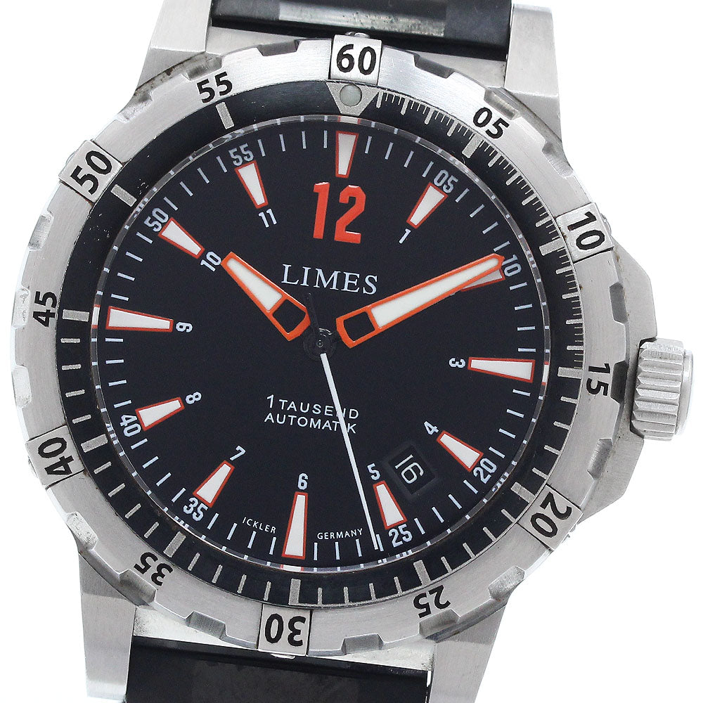 LIMES Endurance Neptune U8777-LA2.2 Date Black Dial Automatic Men's Watch_943746