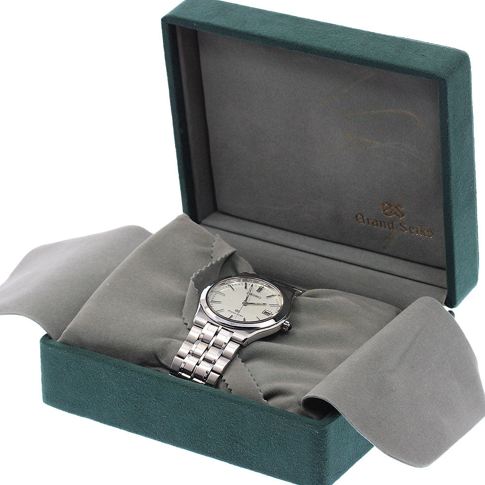 SEIKO Grand Seiko SBGG001/8N65-9000 Date Silver Dial Quartz Men's Watch_943778