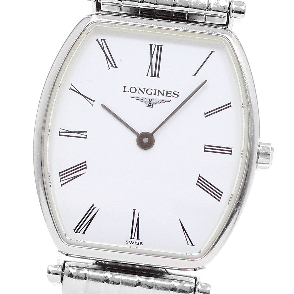 LONGINES Grand classic L4.205.4 white Dial Quartz Ladies Watch_943799