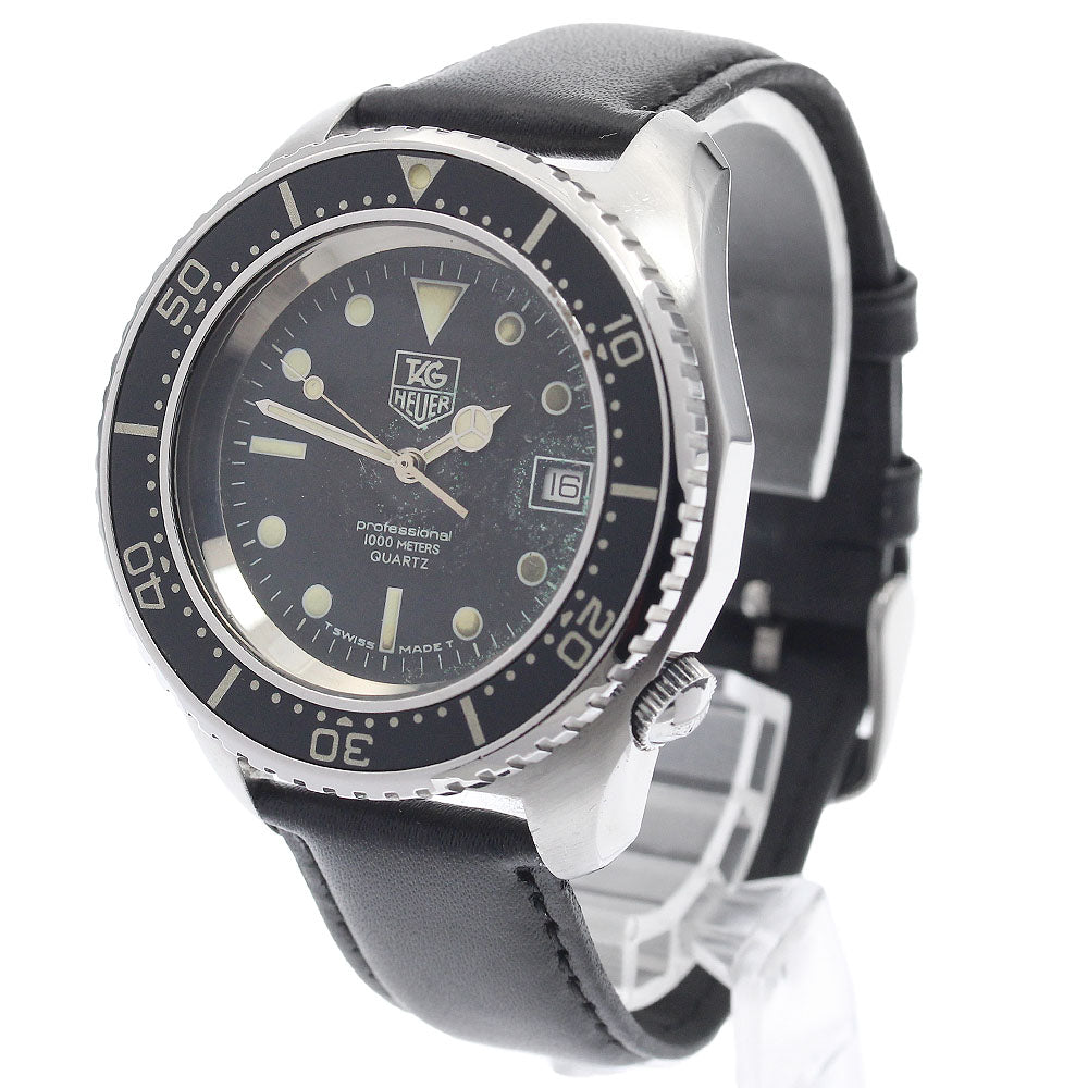 TAG HEUER 1000M Deep Dive 980.023L black Dial Quartz Men's Watch_943807