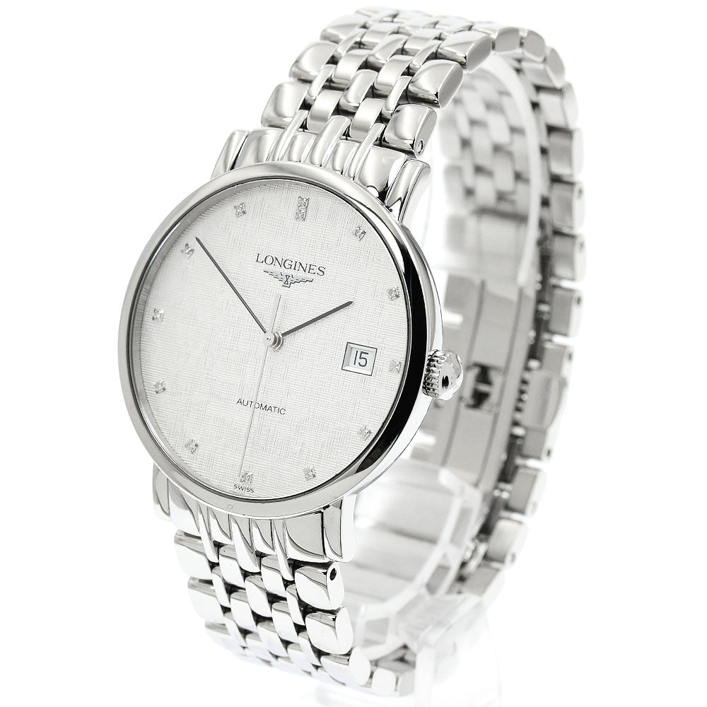 LONGINES Elegant collection L4.810.4 Date 13P Diamond Automatic Men's_943822