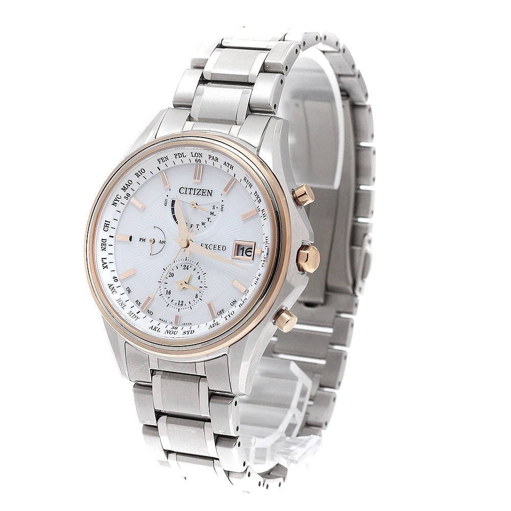CITIZEN Exceed 45th anniversary AT9134-68W Solar Powered Radio Men's_943849