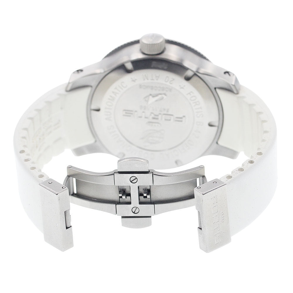 FORTIS B-42 Marine Master 647.11.158 Day date white Dial Automatic Men's_943855