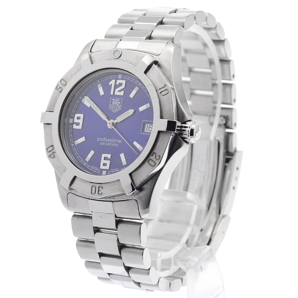 TAG HEUER Exclusive 2000 Series WN1112 Date blue Dial Quartz Men's Watch_943868