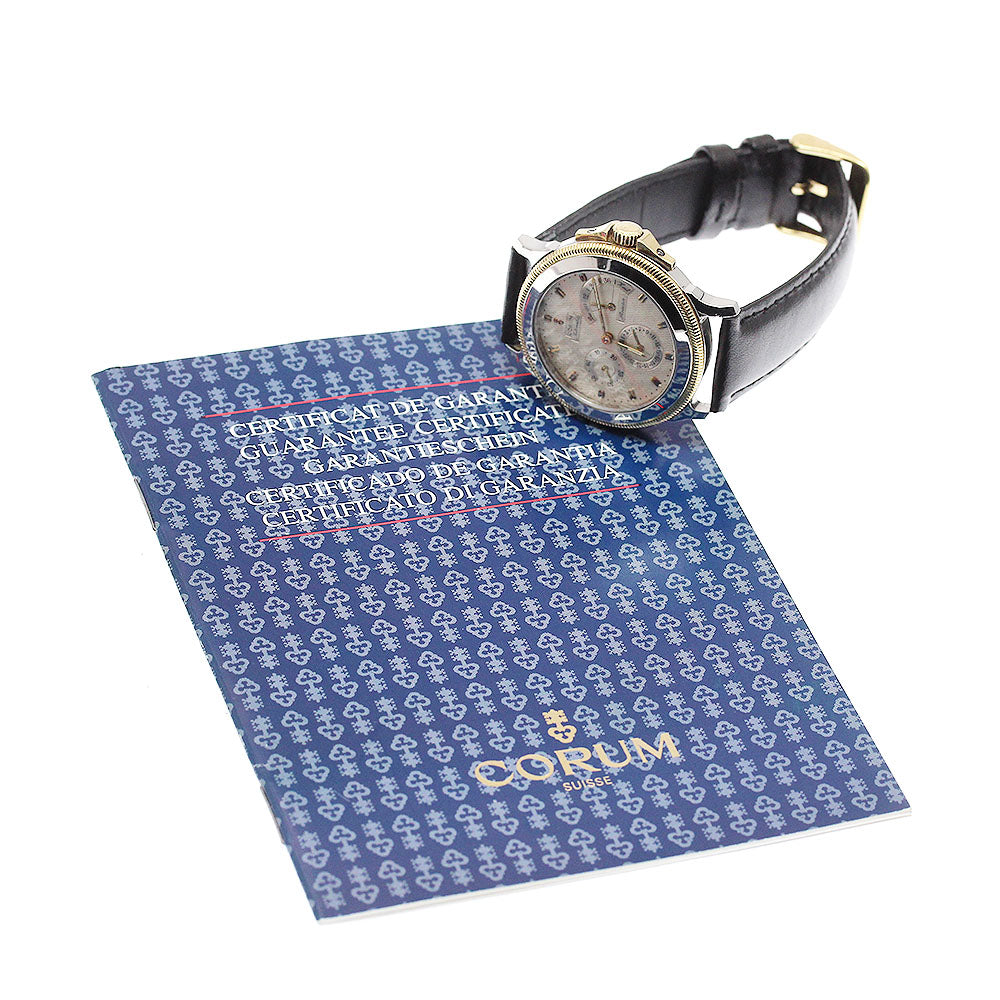 CORUM Mechanic 73.111.21 YG Bezel Reserve de Marche Automatic Boy's Watch_943924