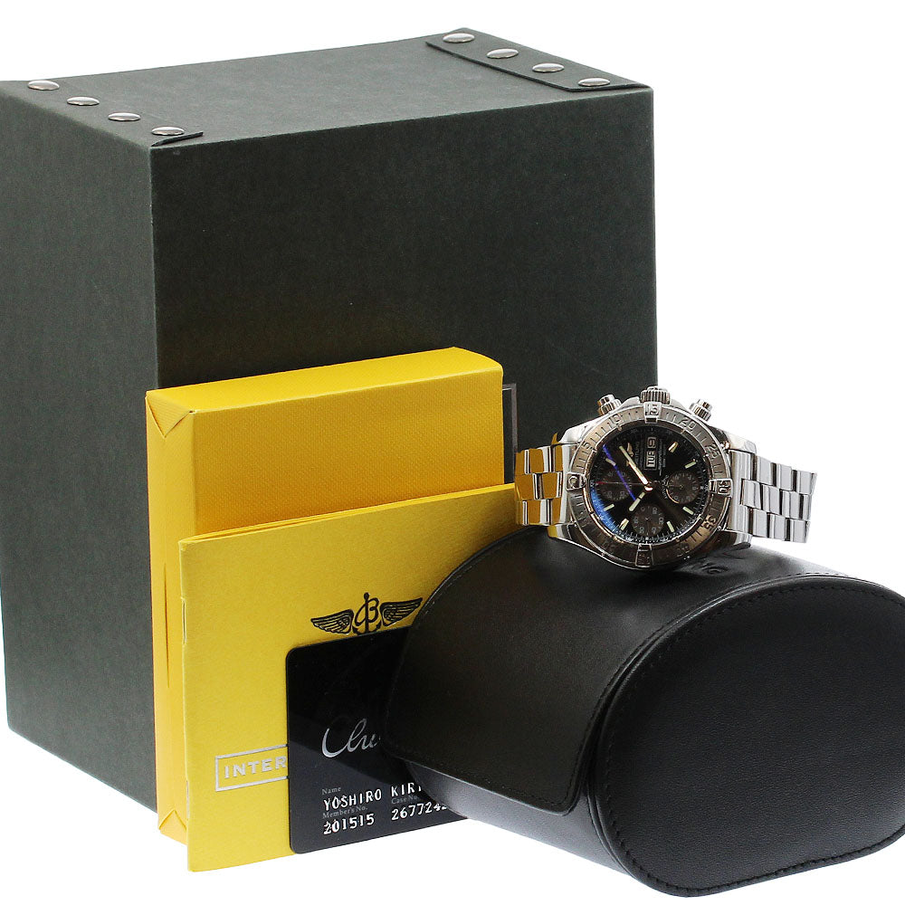 BREITLING Super Ocean A13340 Chronograph Day-Date Automatic Men's Watch_943926