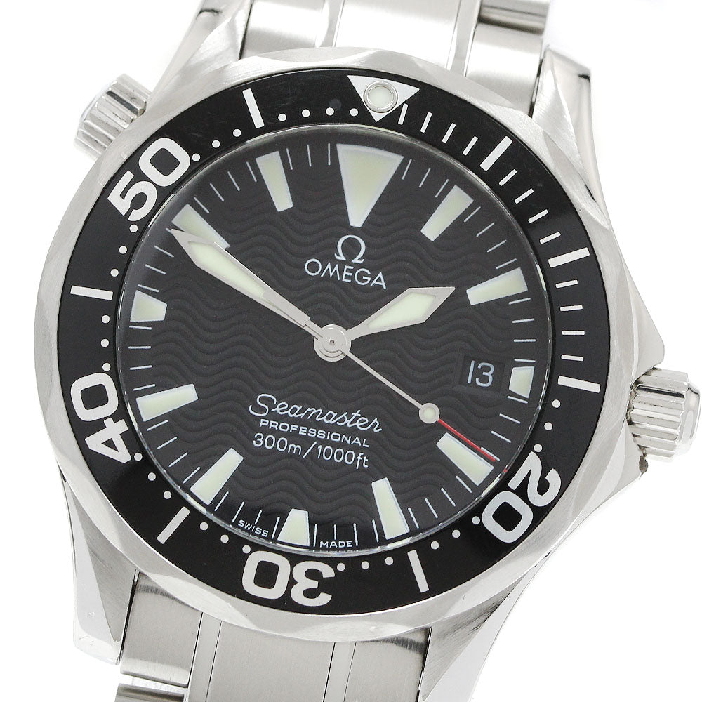 OMEGA Seamaster 300 2262.50 Date black Dial Quartz Boy's Watch_943941
