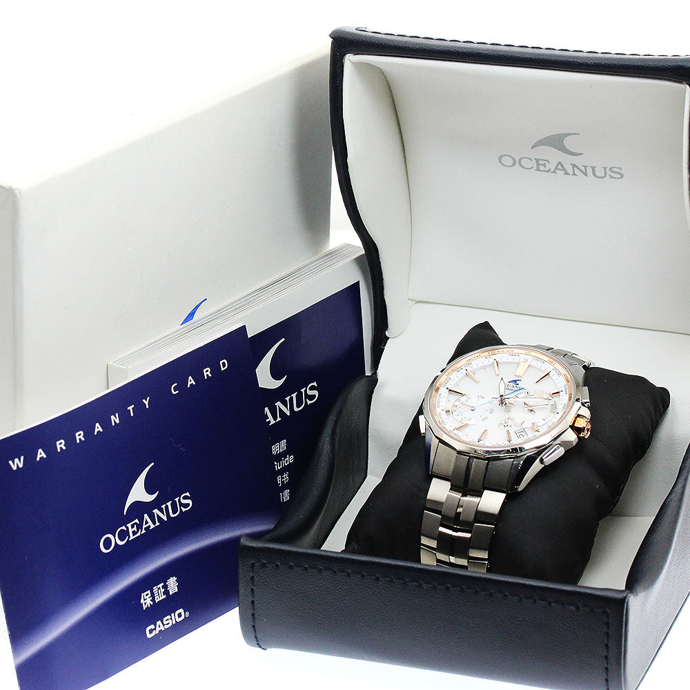 CASIO Oceanus Manta OCW-S3400E-7AJF Solar Powered Radio Men's Watch_943952