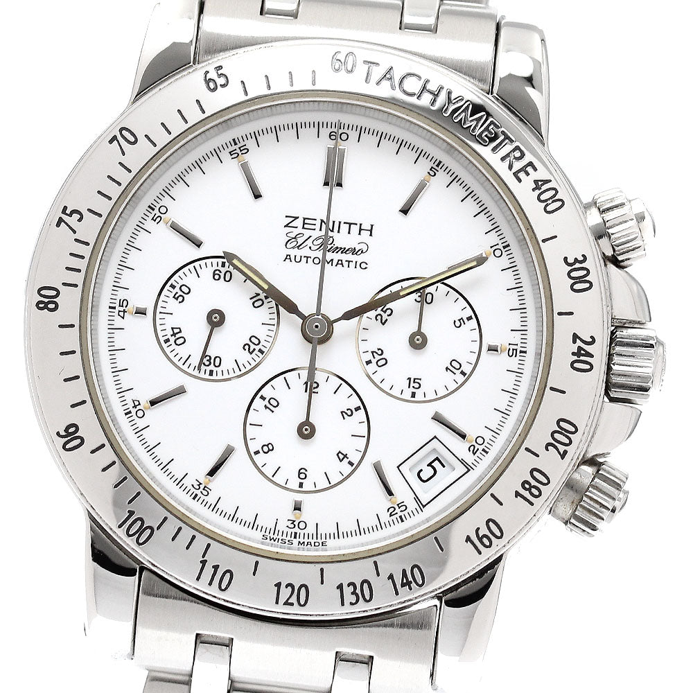 ZENITH Rainbow El Primero 02.0360.400 Chronograph white Dial AT Men's_943968