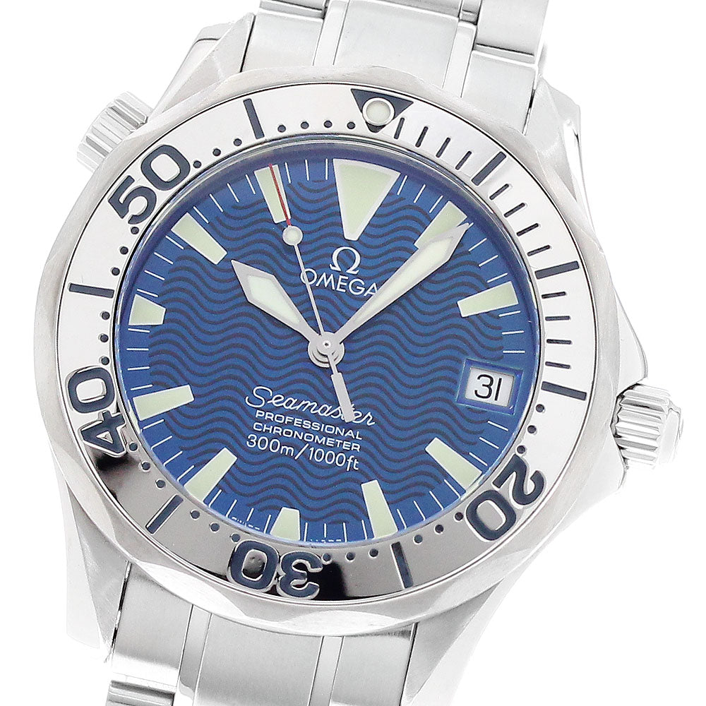 OMEGA Seamaster300 2253.80 Date blue Dial Automatic Boy's Watch_943972