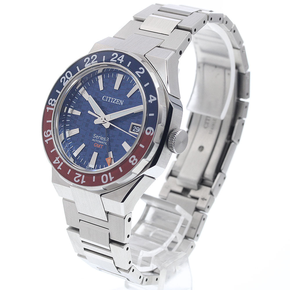 CITIZEN Series 8 9054-0065X02/NB6030-59L Date GMT Automatic Men's Watch_943984