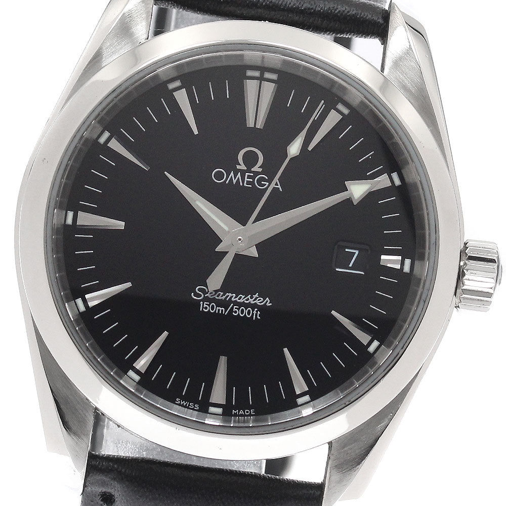 OMEGA Seamaster Aqua Terra 2518.50 Date black Dial Quartz Boy's Watch_944057