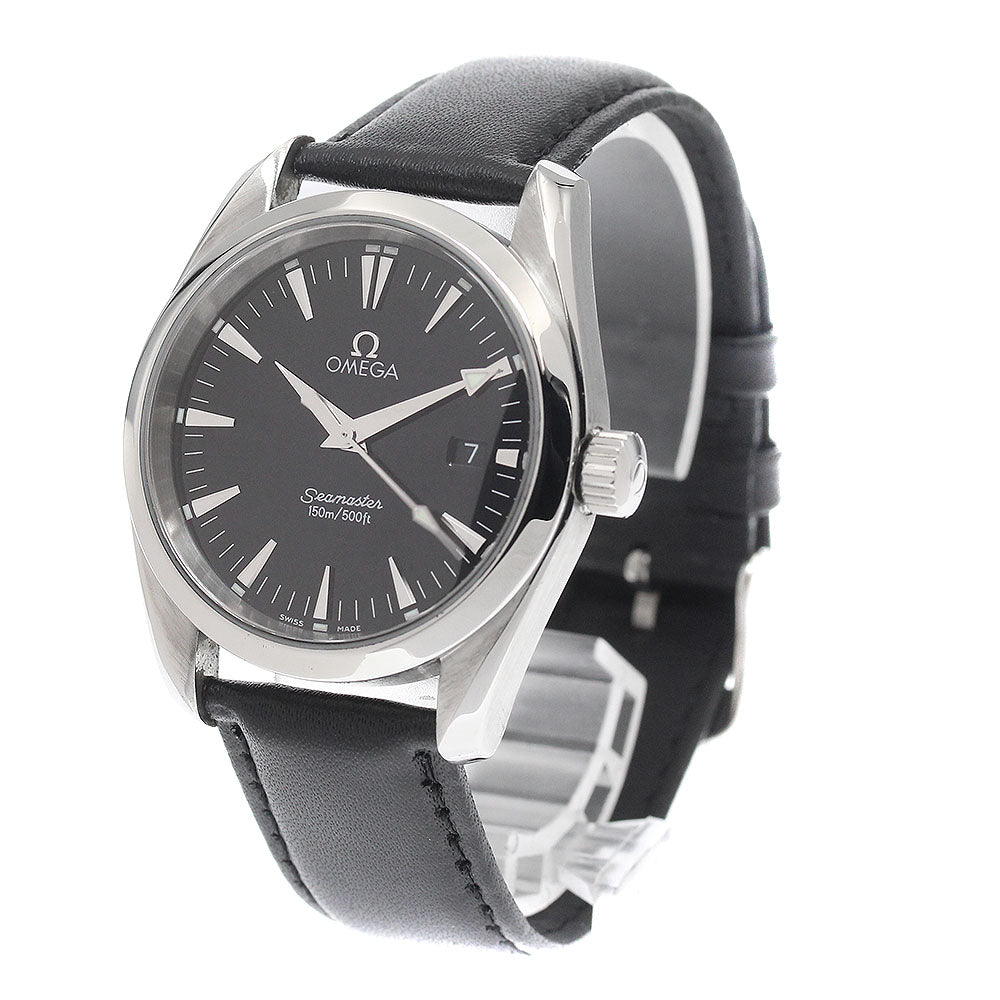 OMEGA Seamaster Aqua Terra 2518.50 Date black Dial Quartz Boy's Watch_944057