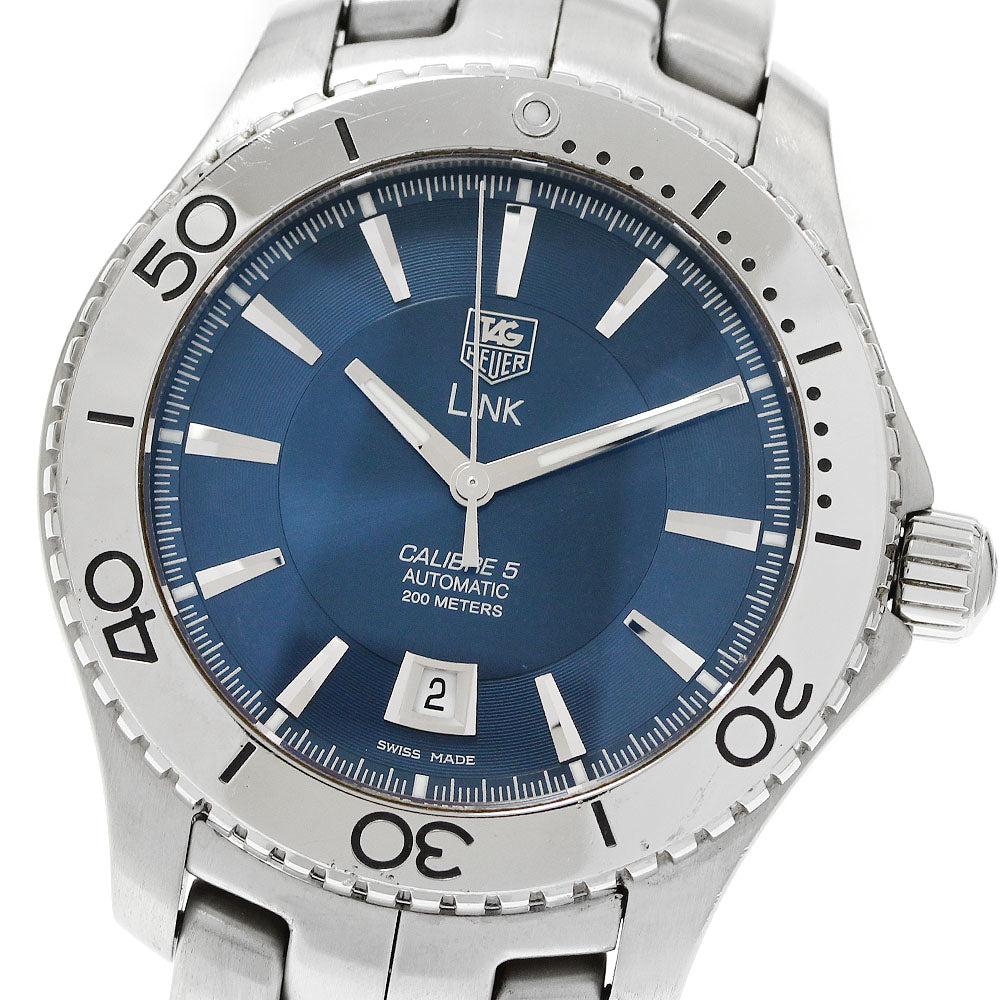 TAG HEUER Link WJ201C.BA0591 Caliber 5 Navy Dial Automatic Men's Watch_944063