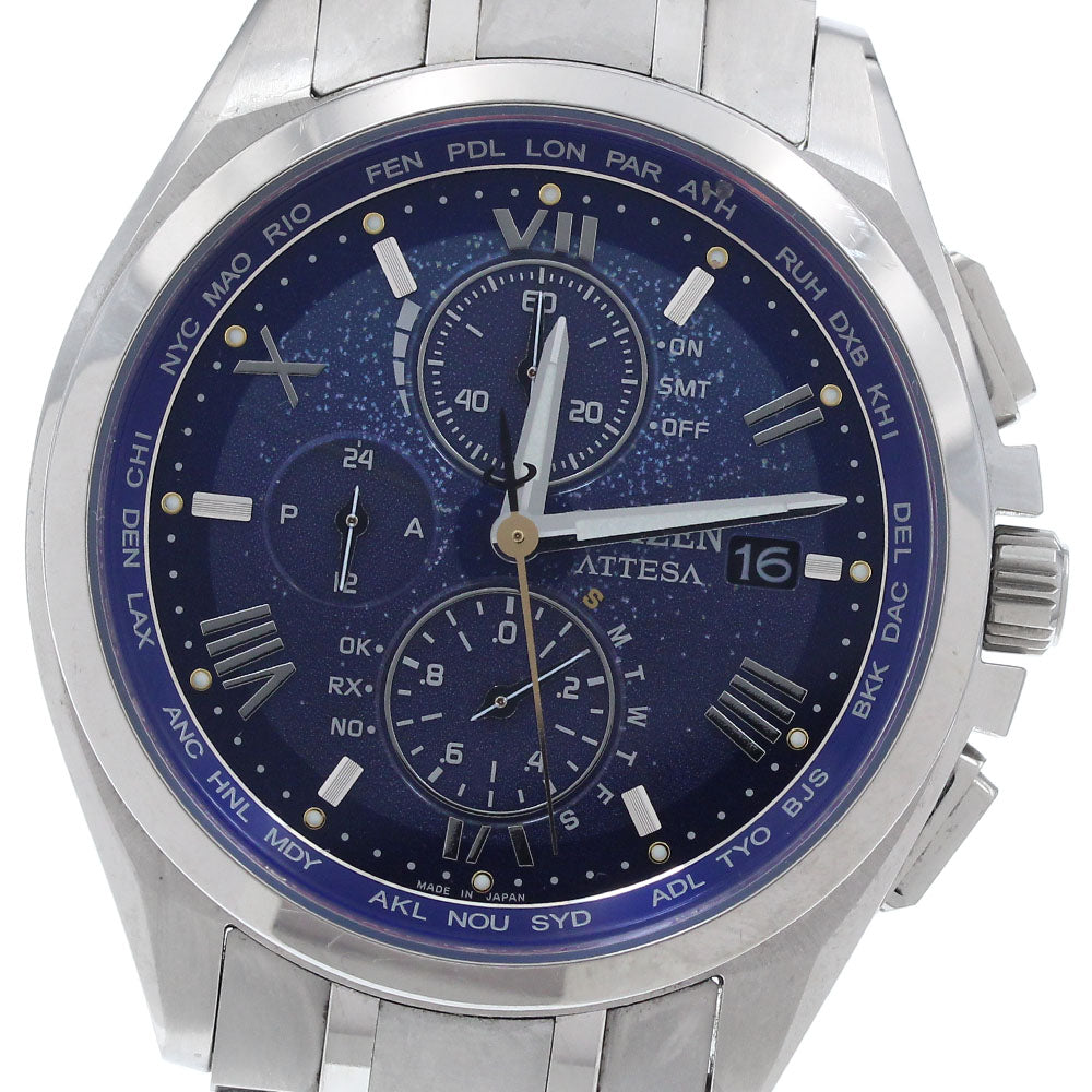 CITIZEN Atessa AT8240-74L Dear Collection Solar Powered Radio Men's Watch_944064