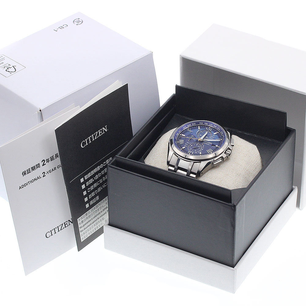 CITIZEN Atessa AT8240-74L Dear Collection Solar Powered Radio Men's Watch_944064