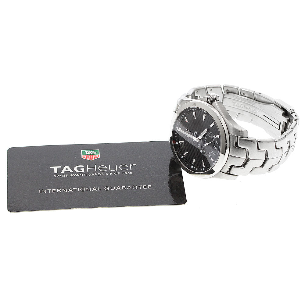 TAG HEUER Link Caliber 6 WJF211A.BA0570 Date black Dial Automatic Men's_944068
