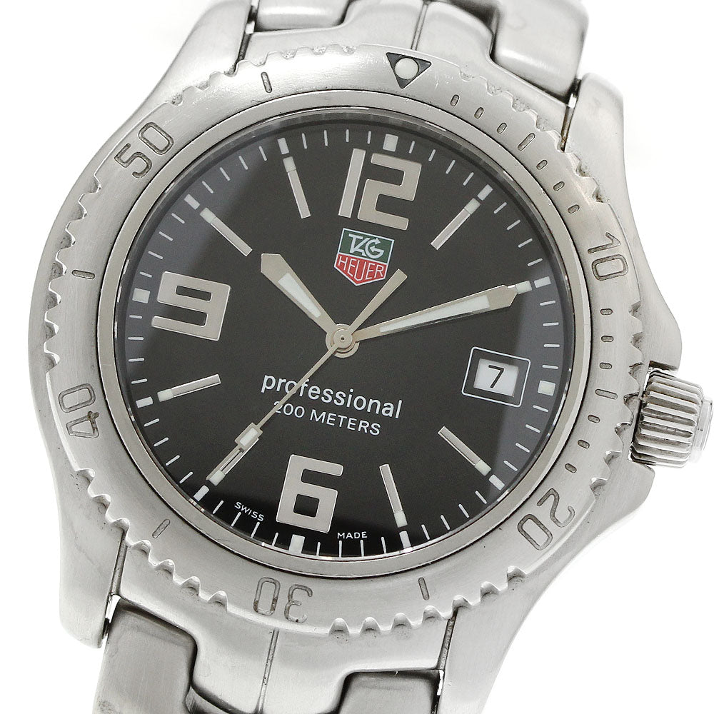 TAG HEUER Link WT1110 Date black Dial Quartz Men's Watch_944078