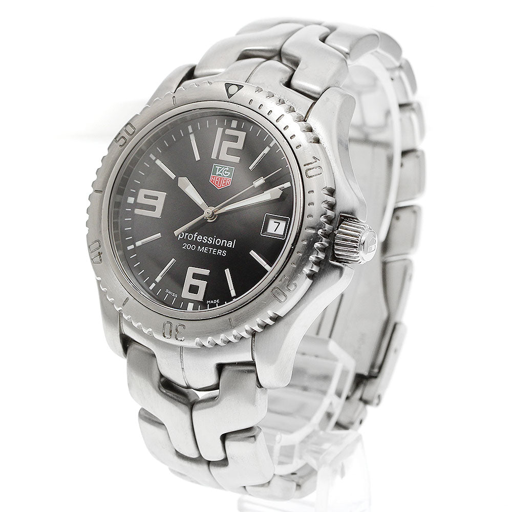 TAG HEUER Link WT1110 Date black Dial Quartz Men's Watch_944078