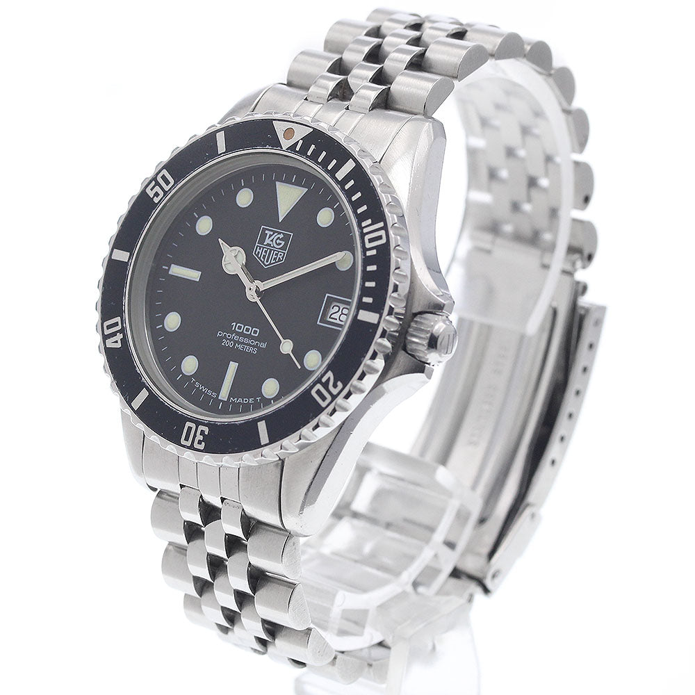 TAG HEUER Professional 200 980.013B Date black Dial Quartz Men's Watch_944086