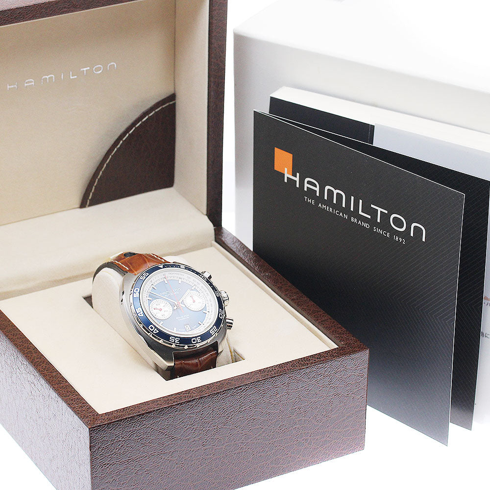HAMILTON Pan Euro H357160 Limited to 1971 Navy / Silver Dial Automatic Men's Watch_944093
