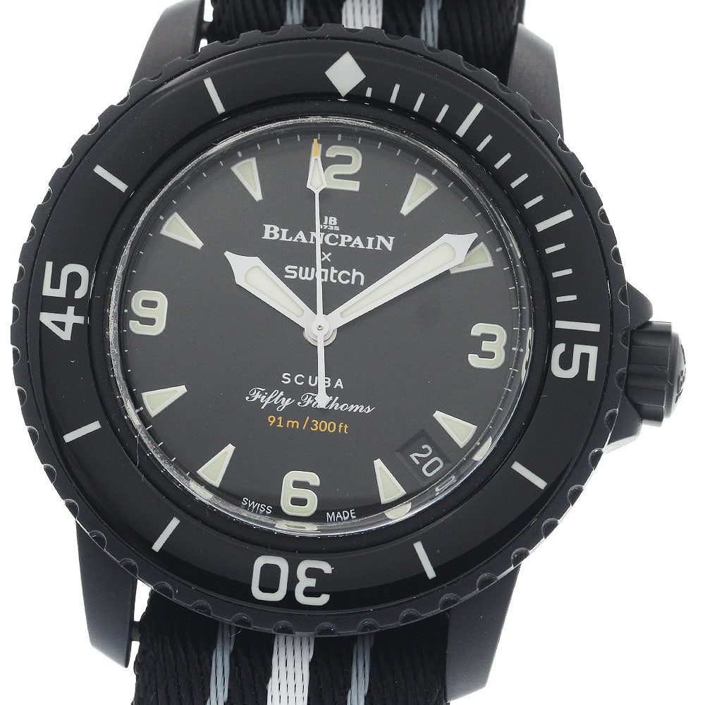 Blancpain Swatch x Blancpain SO35B400 Ocean of Storms AT Men's Watch_944130