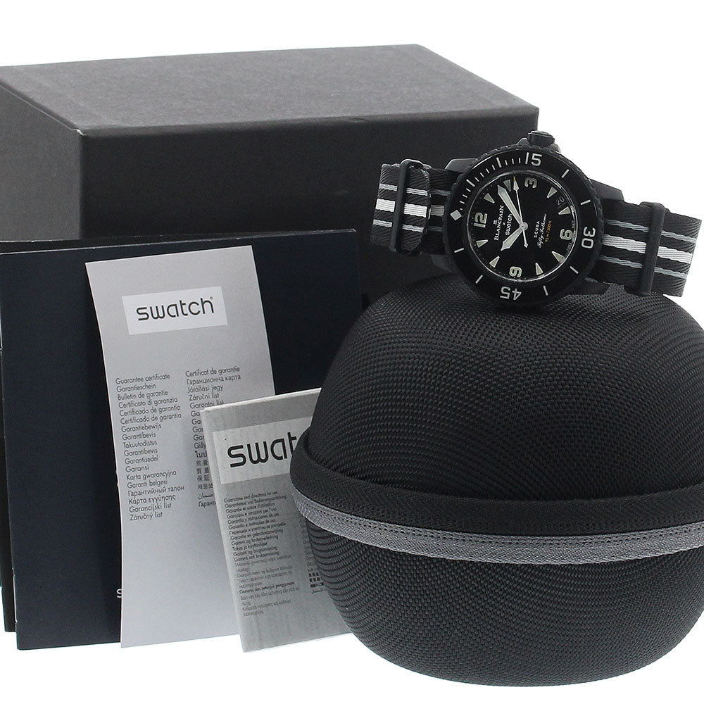 Blancpain Swatch x Blancpain SO35B400 Ocean of Storms AT Men's Watch_944130