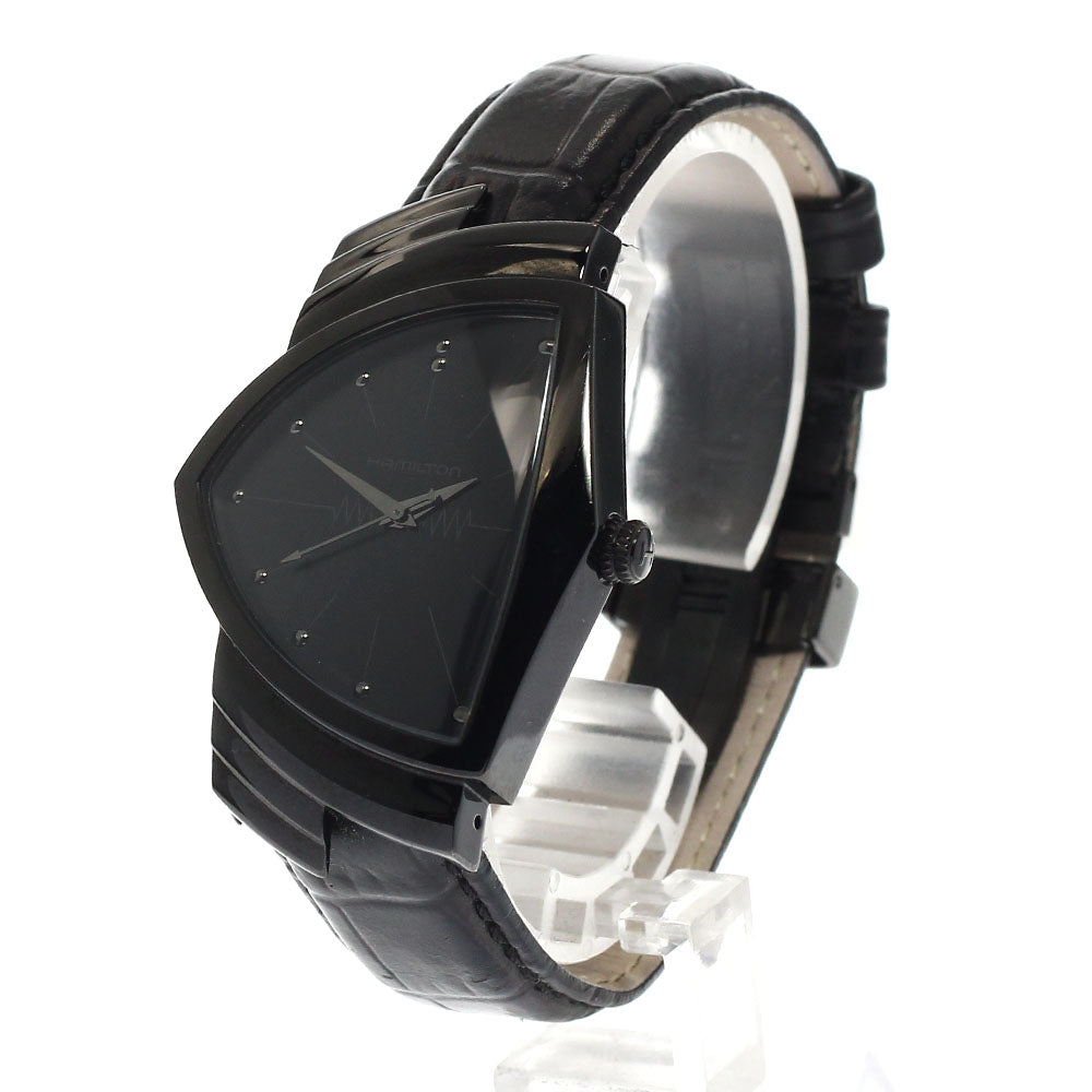 HAMILTON Ventura full black H244010 black Dial Quartz Men's Watch_944143