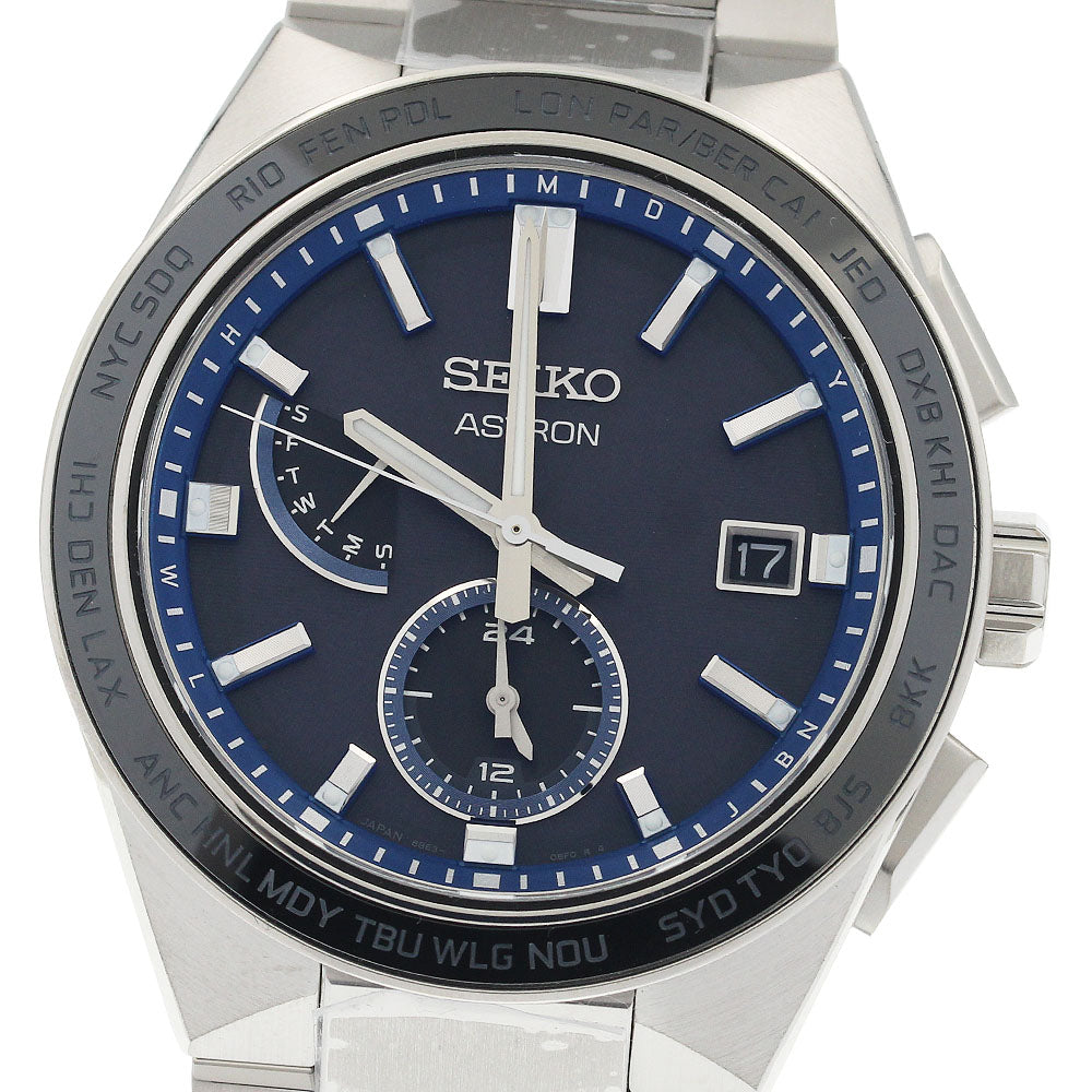 SEIKO Astron Nexter SBXY051/8B63-0BD0 Worldtime Solar Powered Radio Men's_944145