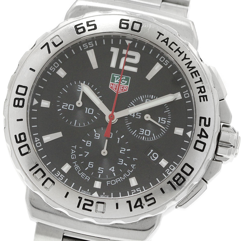 TAG HEUER Formula 1 CAU1112 Chronograph black Dial Quartz Men's Watch_944150