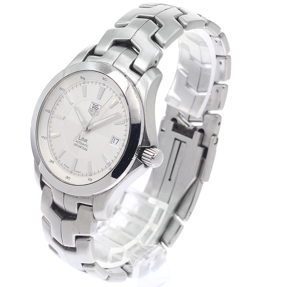 TAG HEUER Link WJF2111 Date Silver Dial Automatic Men's Watch_944154