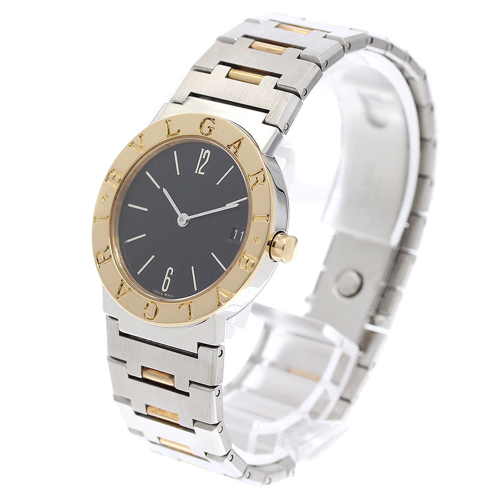 BVLGARI BVLGARIBVLGARI BB30SGD YG bezel black Dial Quartz Boy's Watch_944177