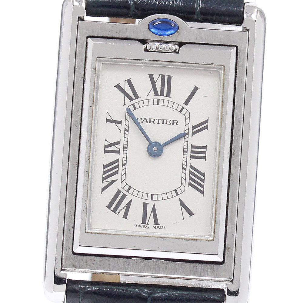 CARTIER Tank bath curant MM W1011258 beige Dial Quartz Boy's Watch_944186