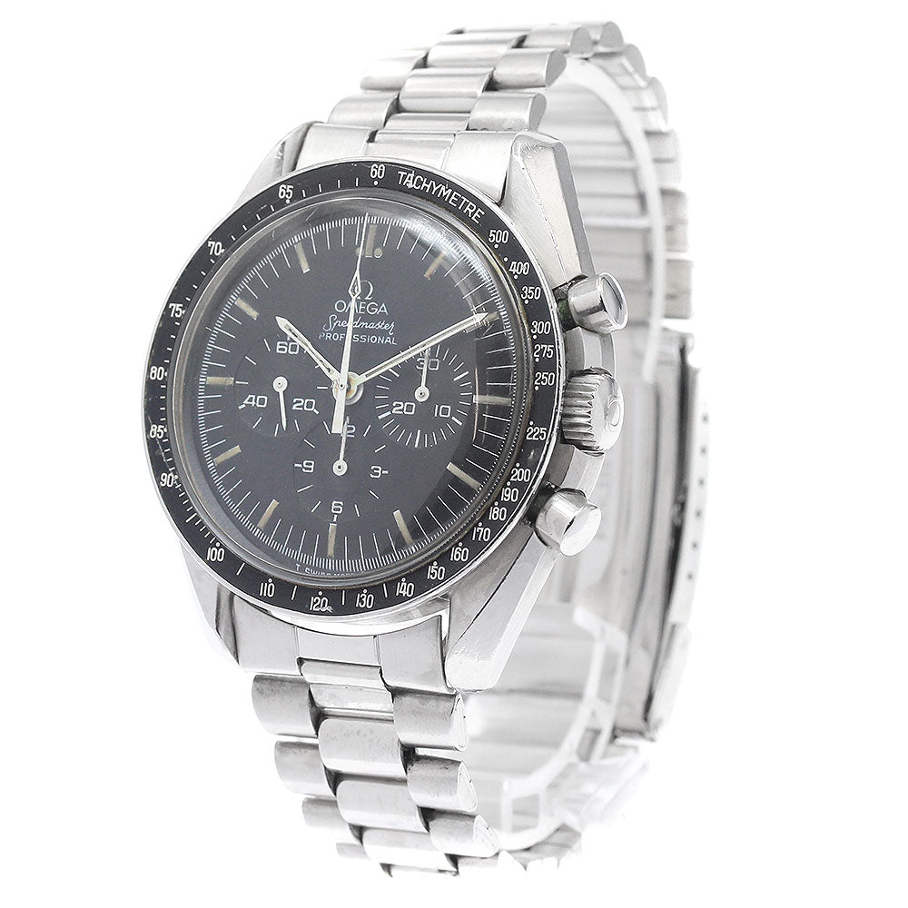 OMEGA Speedmaster Professional Moon Watch ST145.022 Cal.861 Downward R Chronograph black Dial Hand Winding Men's Watch_944204